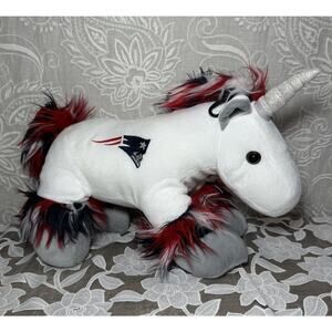 Foco New England Patriots Unicorn Plush Stuffed Fuzzy NFL 16”